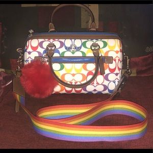 LIMITED EDITION Gay Pride COACH Purse